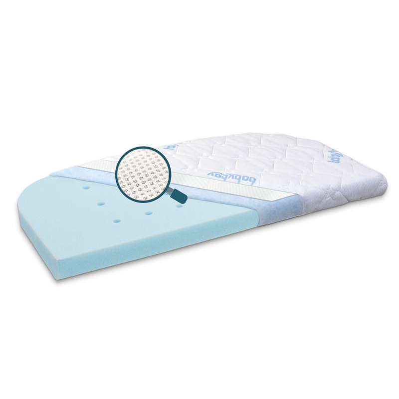 babybay Matratze MediTex® extraluftig 3D Mesh für Maxi und Boxspring, weiß