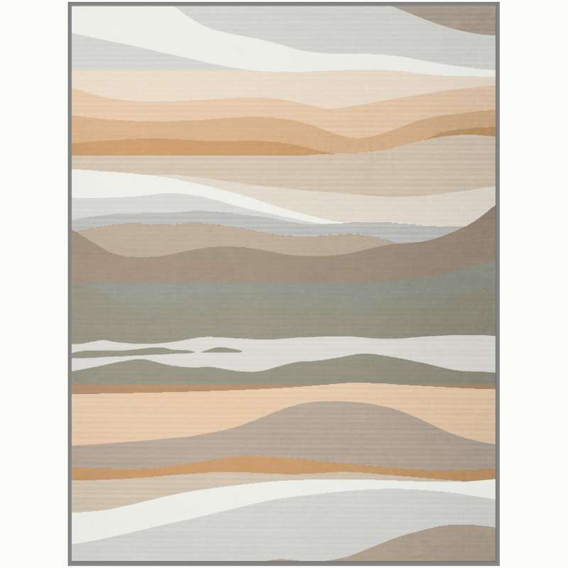 Biederlack Wohndecke Milton Größe 150x200 cm Beige Plaid