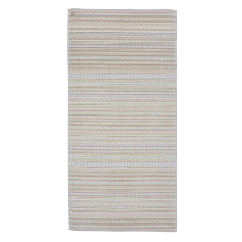 PiP Geometric Print Badetuch sand 70 x 140 cm