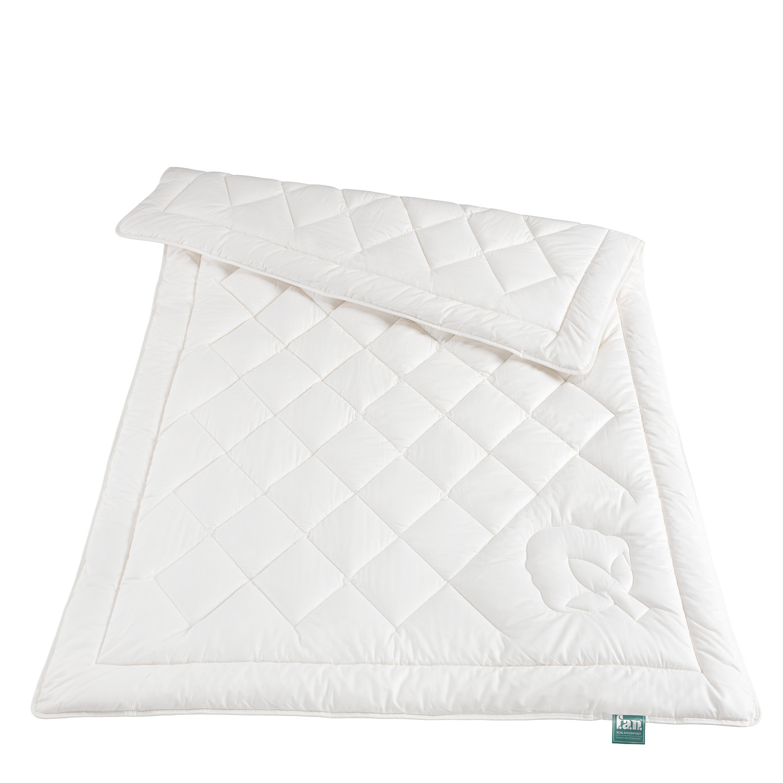 f.a.n. Winterdecke kbA Baumwolle Duo-Steppbett 155x220 cm